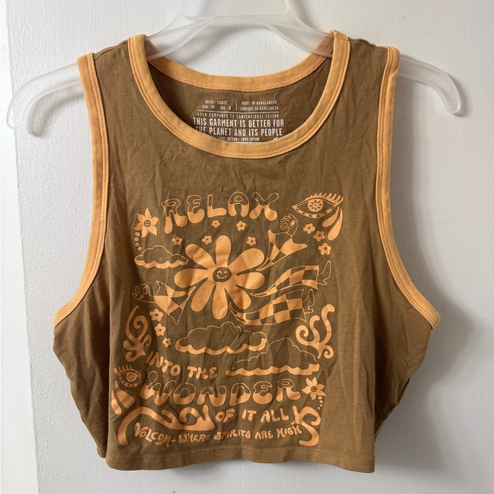 Volcom Graphic Cropped Tank